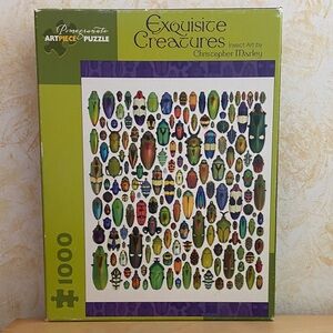 Pomegranate Christopher Marley Exquisite Creatures Mosaic - 1000 Piece Puzzle